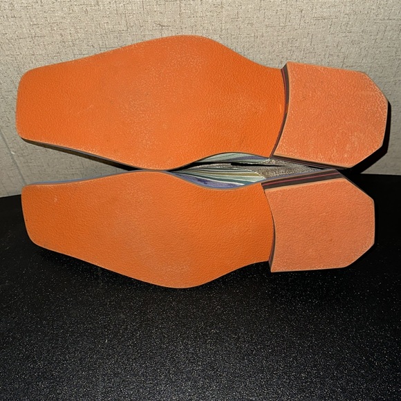 Men’s leather fashion shoes Taj collection Size 8.5 DEBO-BEIGE - Picture 8 of 8